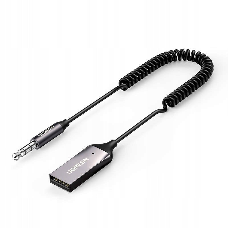 UGREEN ADAPTER TRANSMITTER CAR USB BLUETOOTH RECEIVER 5.0 AUX JACK