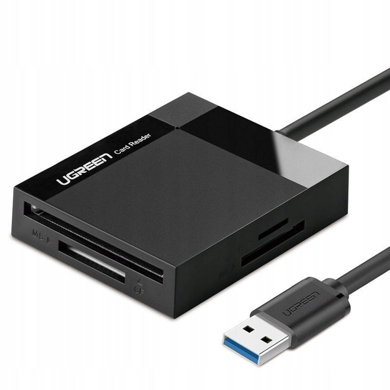 UGREEN CR125 microSD/ CF/MS/SD memory card reader with cable