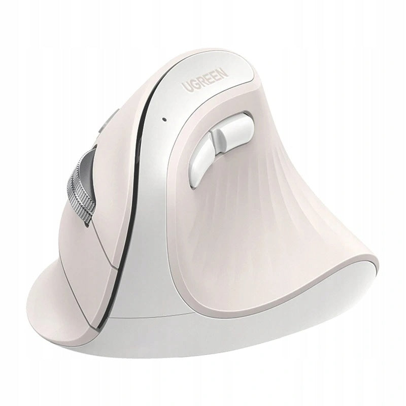 UGREEN MU008Mini Vertical Mouse Ergonomic White Bluetooth 2.4G 4000DPI 57° Packaging status original
