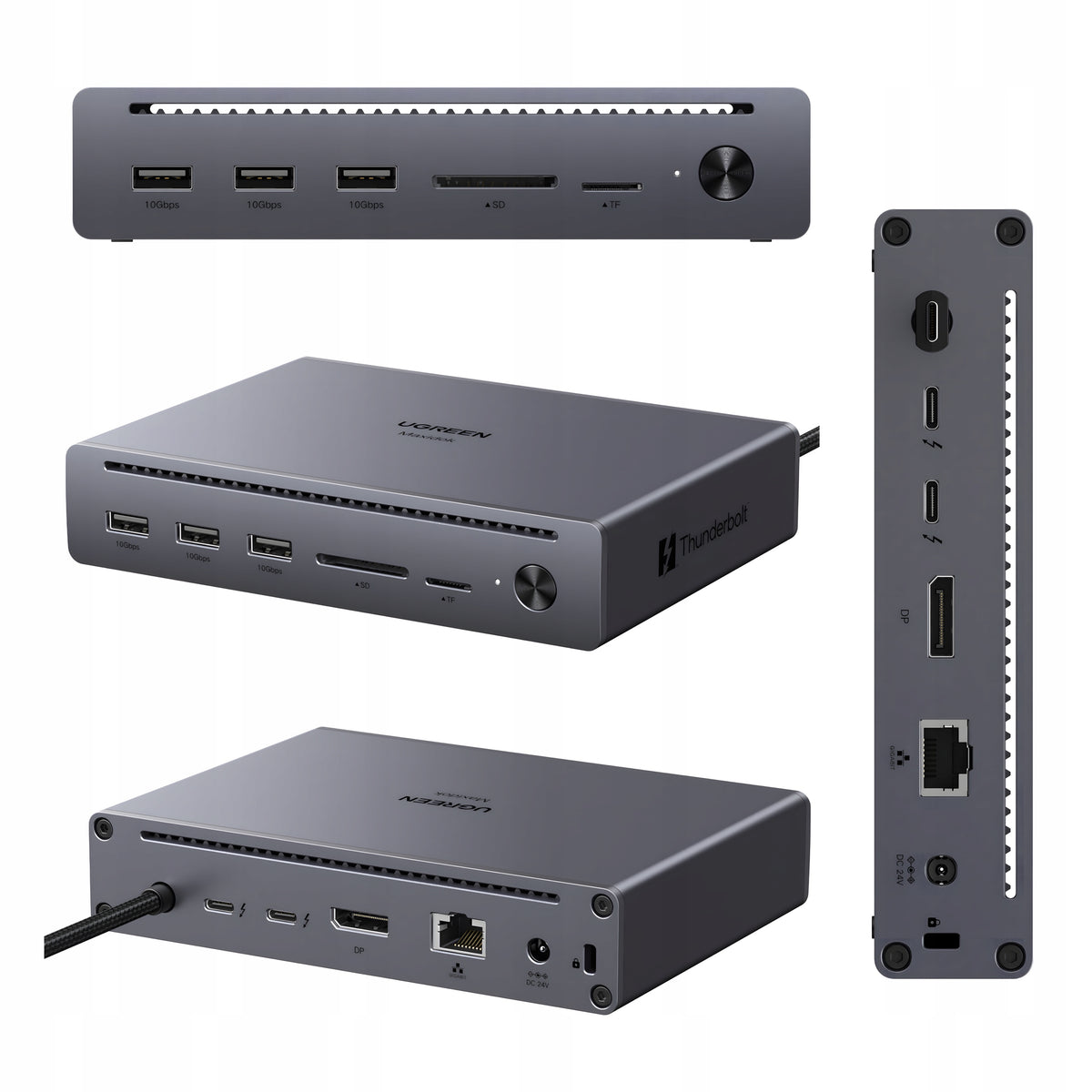 UGREEN Maxidok U712 Thunderbolt 5 120Gbps 8K PD Ethernet Docking Station