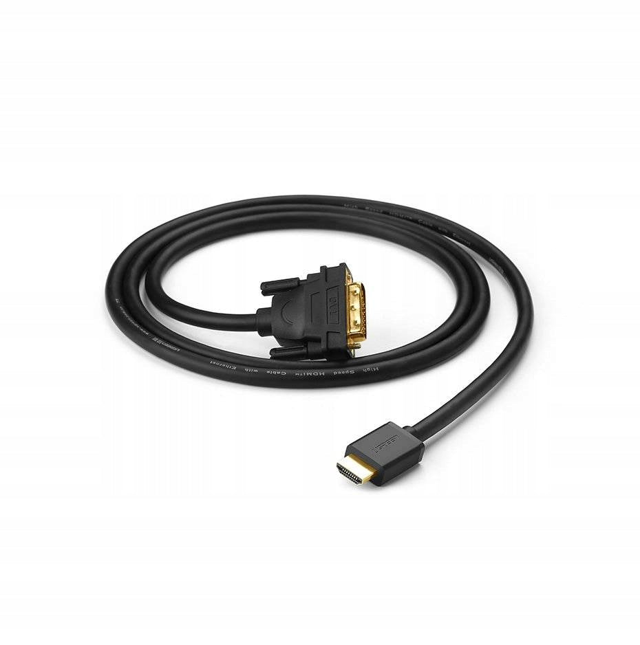 Ugreen HD106 HDMI - DVI laidas, 4K, 1 m, juodas