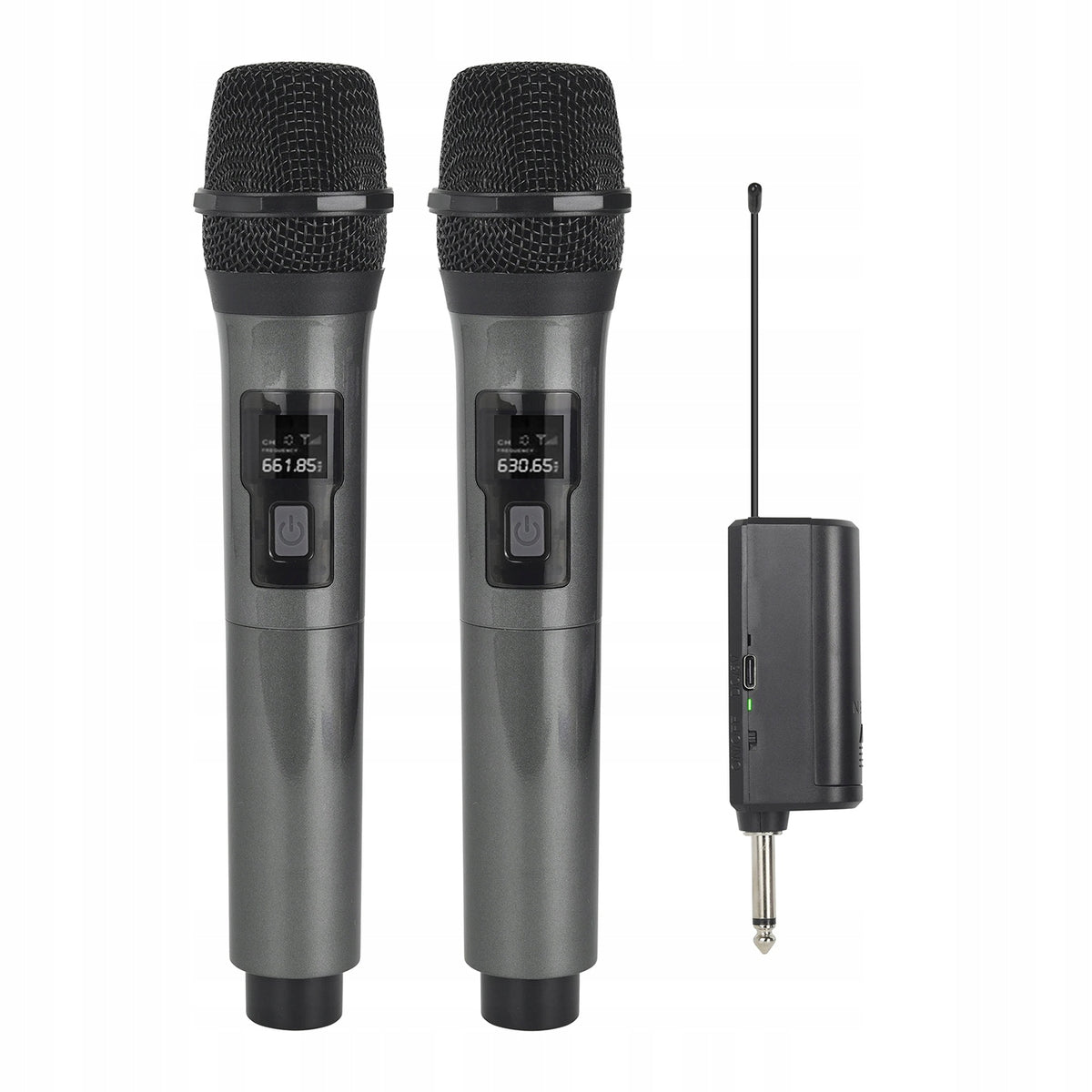 UHF WIRELESS MICROPHONE 2PCS/ Constant Frequency Professional Quality Manufacturer code micro0193111
