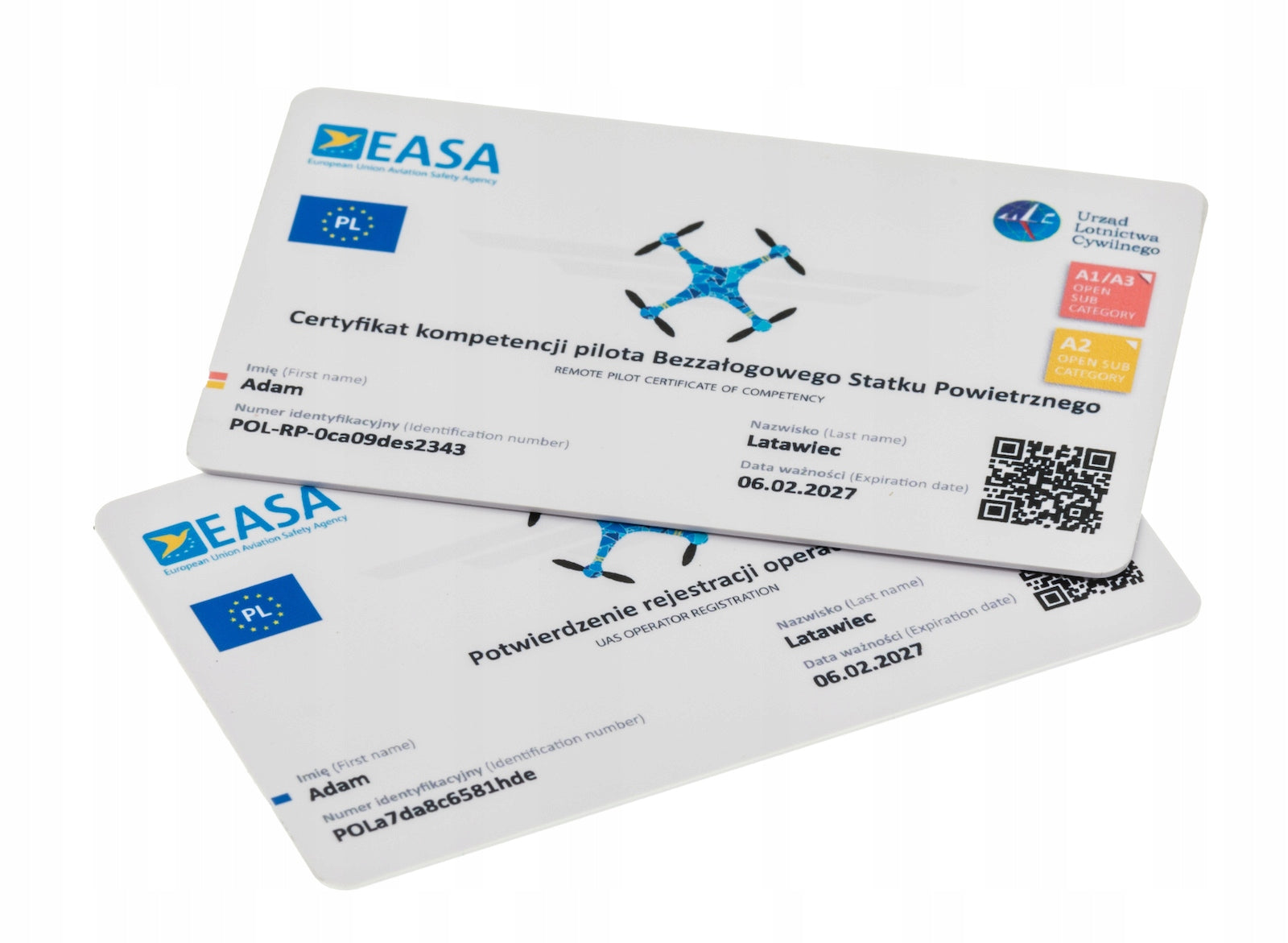 ULC 3-in-1 Drone Certificate EAN (GTIN) 5903422097458