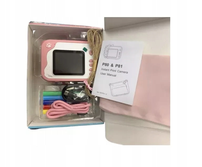 ULEWAY P81 CAMERA FOR KIDS, INSTANT PRINTING Model P81