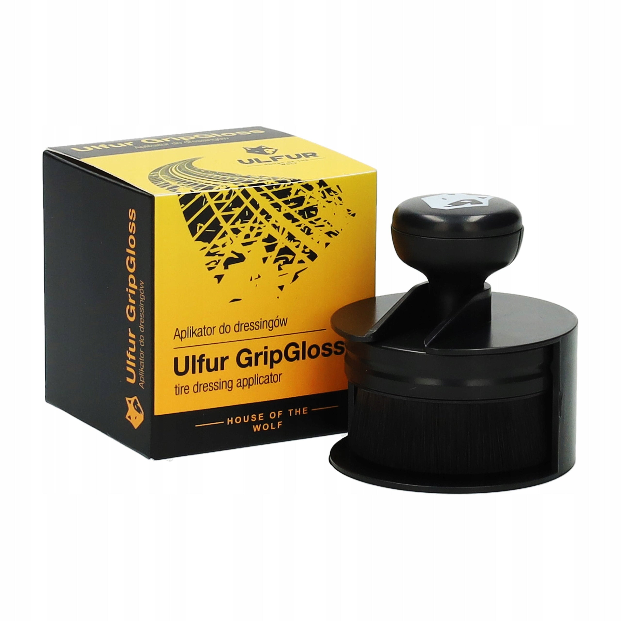ULFUR GripGloss Applicator Dressing Brush with Handle Packaging status original
