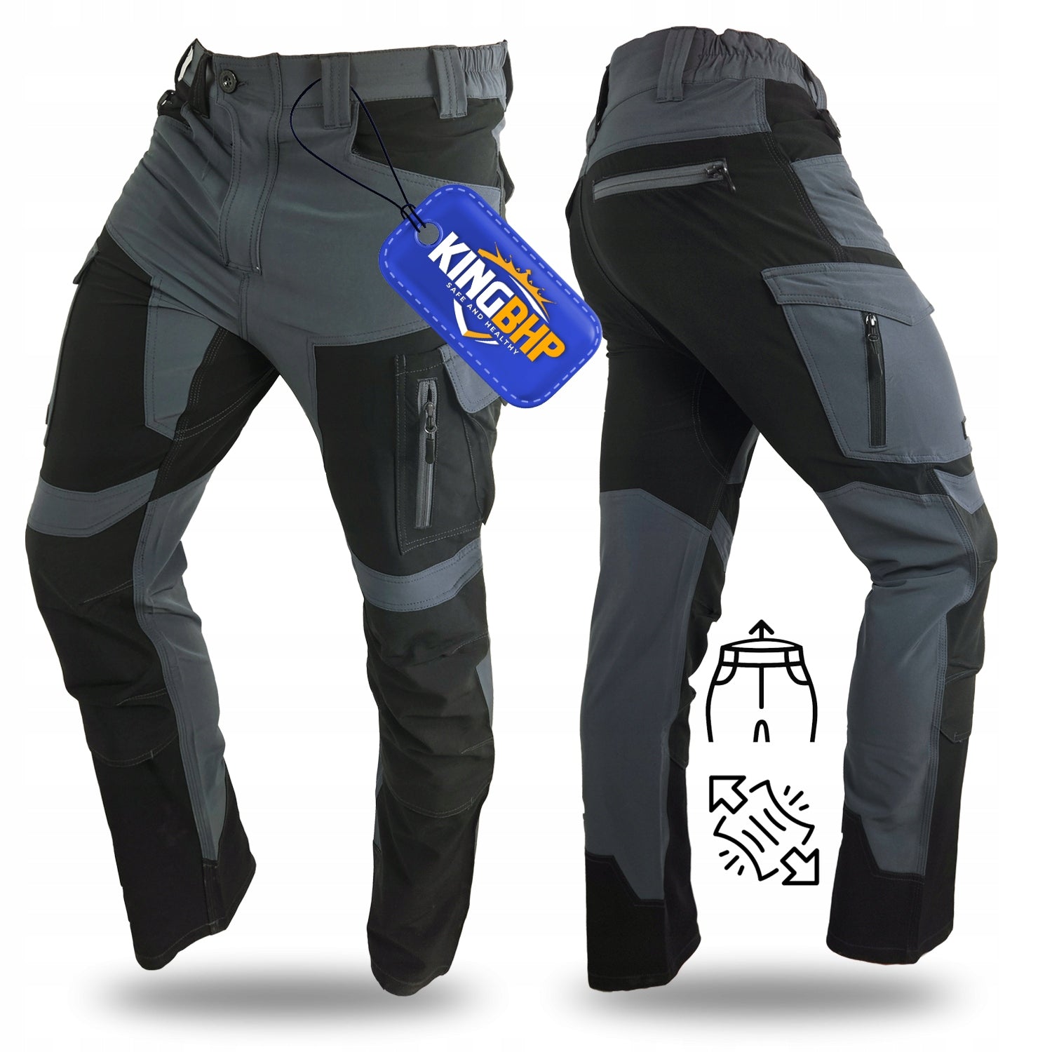 ULTRA ELASTIC EXO ULTIMA SPANDEX work trousers lightweight durable health and safety