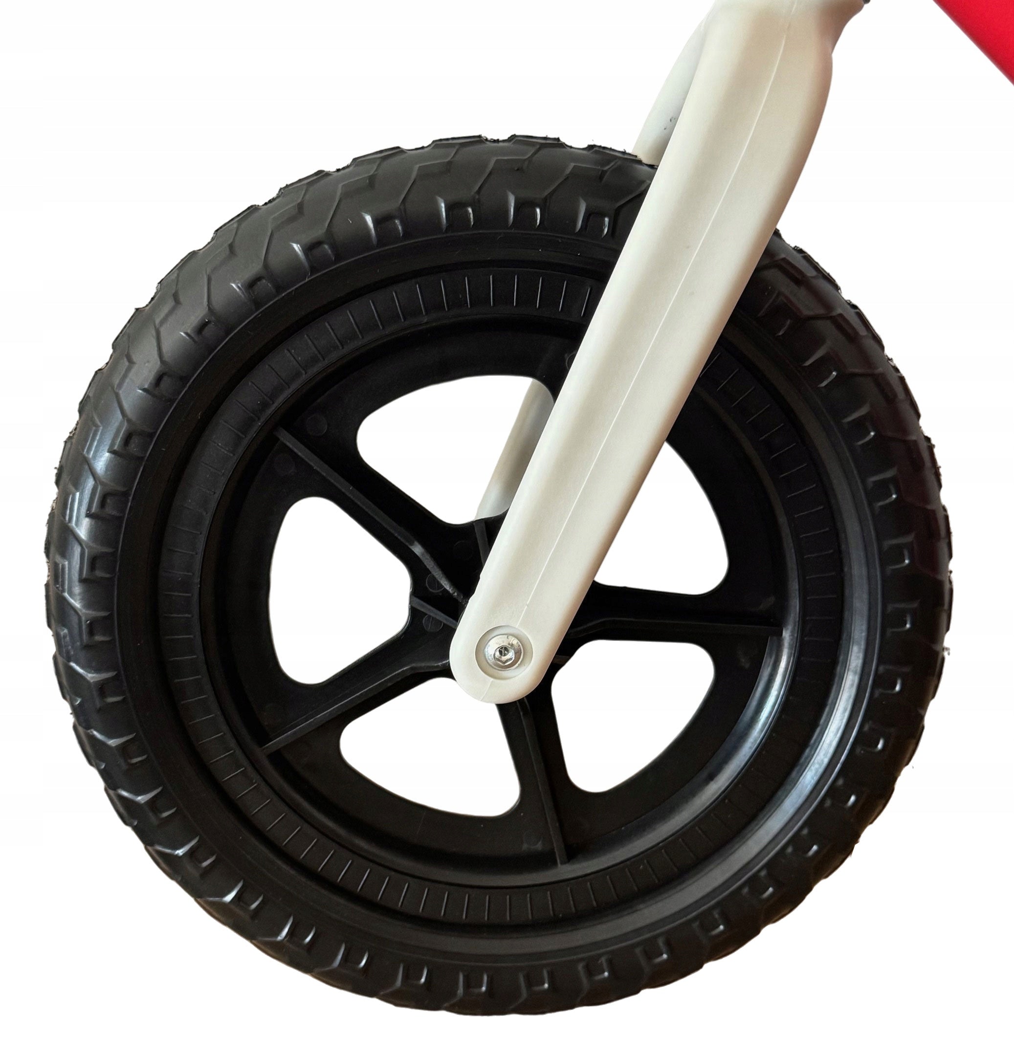 ULTRA LIGHT BALANCE BIKE FOAM WHEELS FRAME NYLON RED Weight 1.8 kg