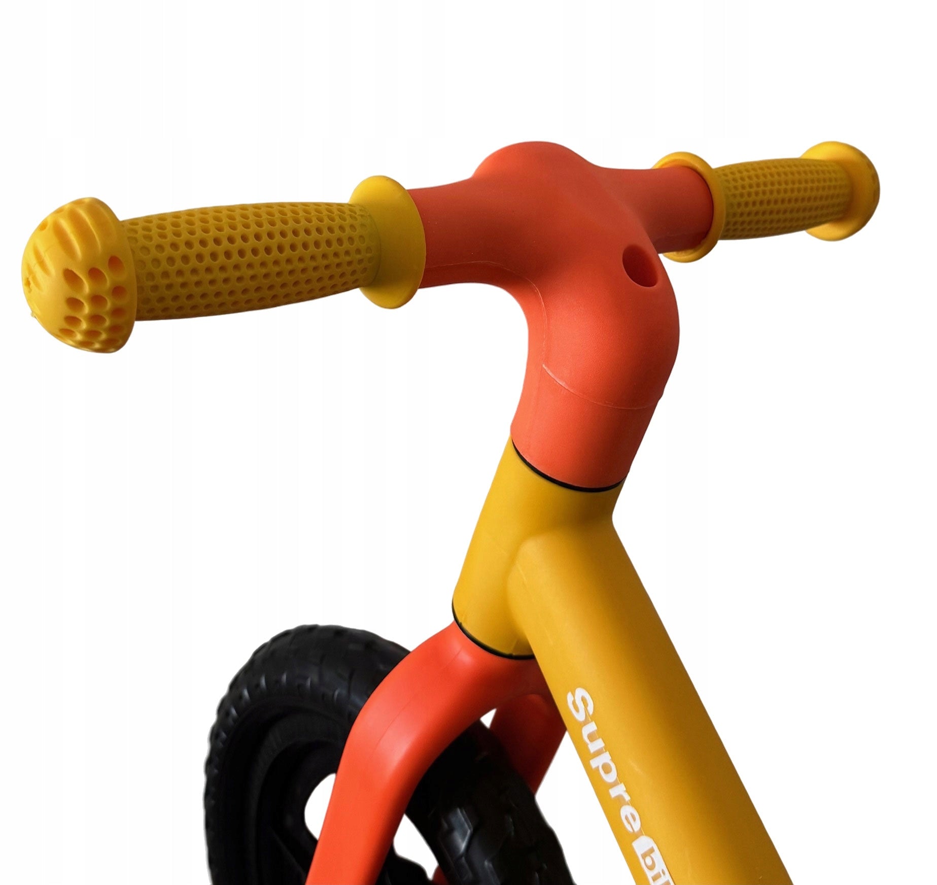 ULTRA LIGHT BALANCE BIKE FOAM WHEELS FRAME NYLON YELLOW Maximum kid's weight 25 kg