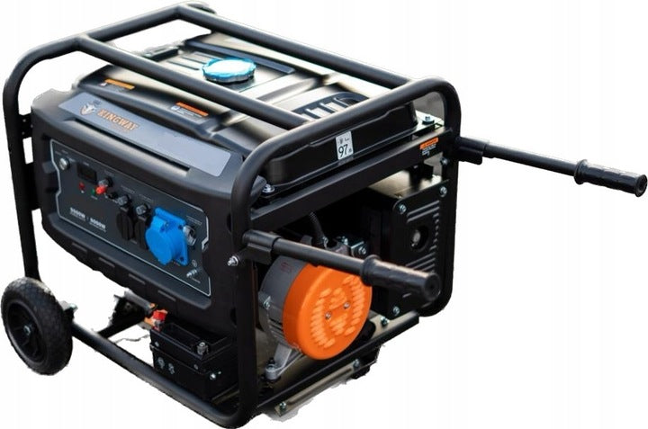ULTRA POWERFUL GENERATOR SET 6,5KW Petrol 4 stroke 25L Three-phase Brand Kingway