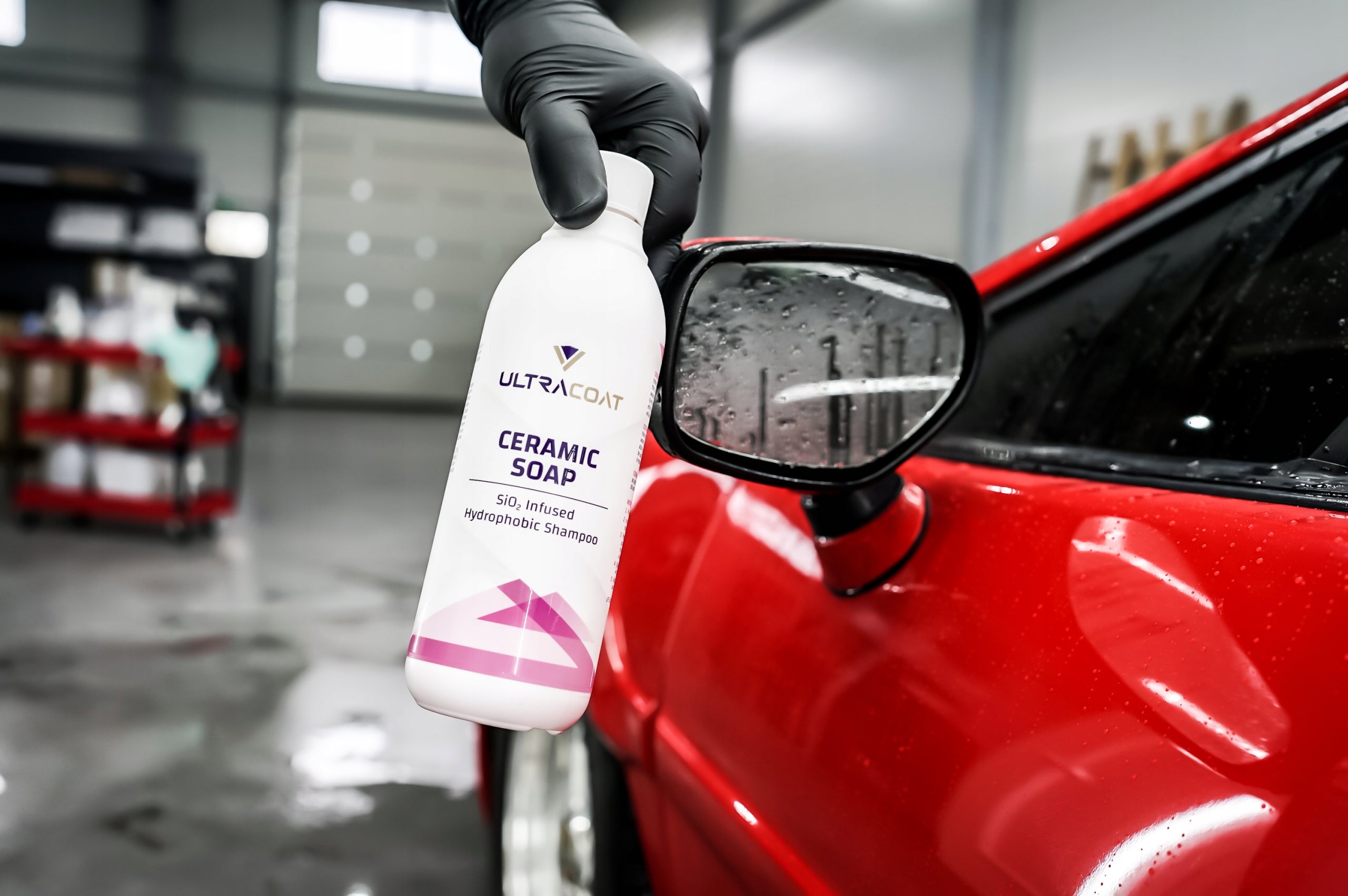 ULTRACOAT CERAMIC SOAP 500 SiO2 HYDROPHOBIC SHAMPOO FOR CAR WASHING Manufacturer Ultracoat