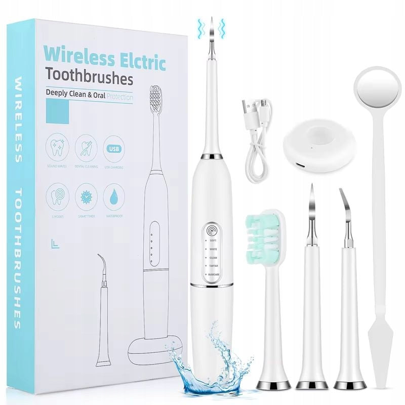 ULTRADŹWIĘKOWY ZESTAW DO PIELĘGNACJI ZĘBÓW SONIC TOOTHBRUSH