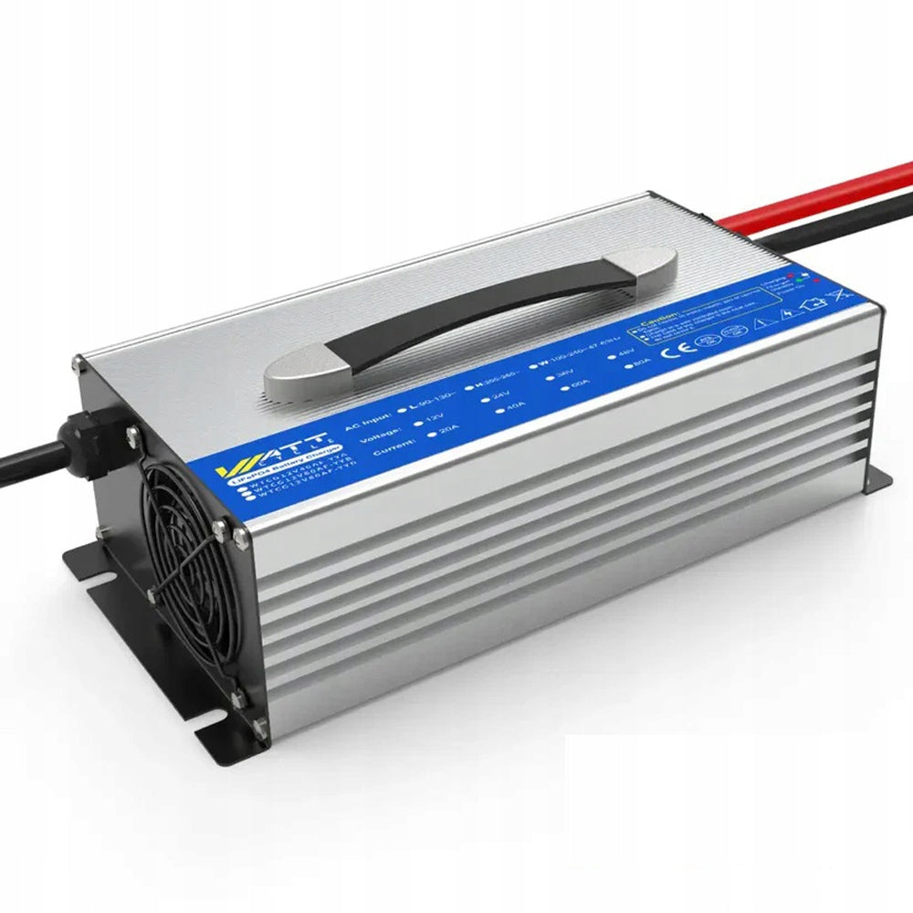 ULTRAFAST CHARGER WattCycle 12V 60A FOR LiFePO4 BATTERIES | POWERFUL