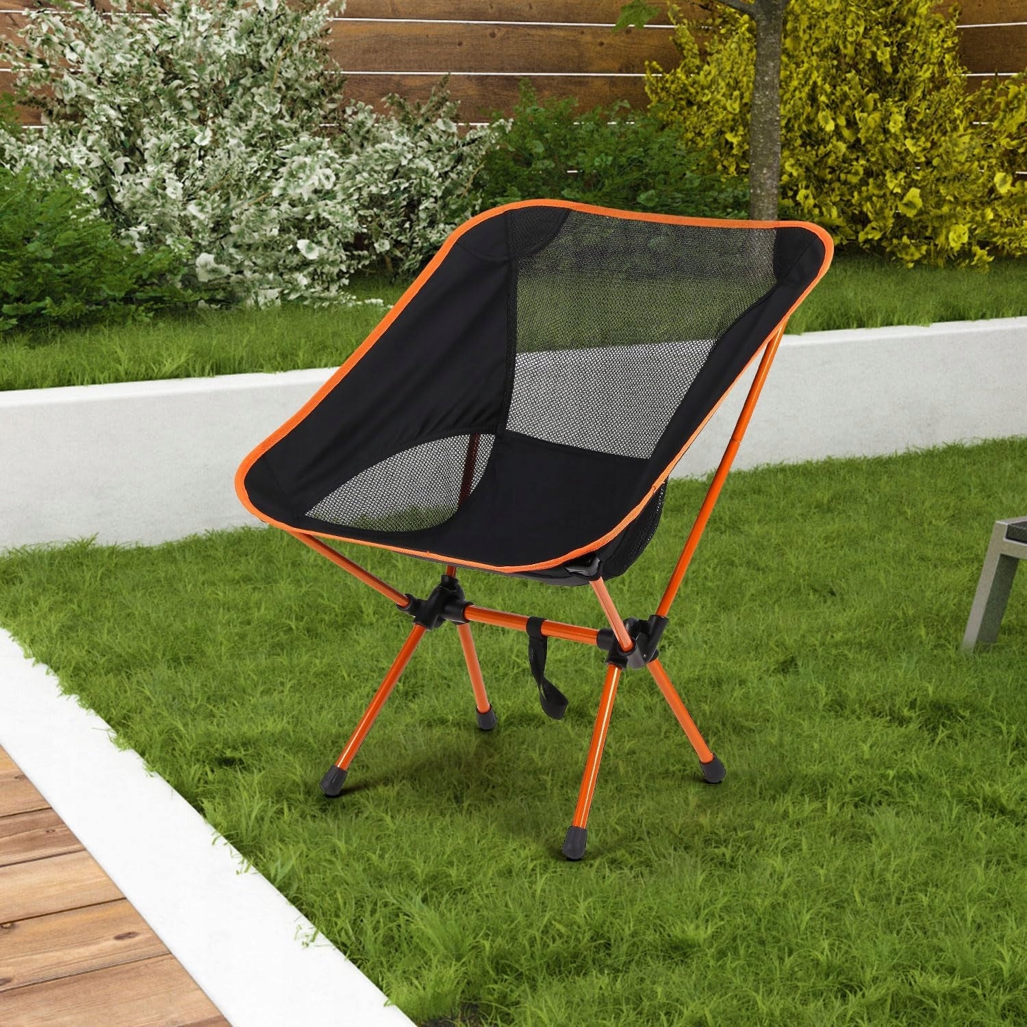 ULTRALIGHT CAMPING CHAIR, PORTABLE FOLDING CAMPING CHAIR Product weight with unit packaging 0.93 kg