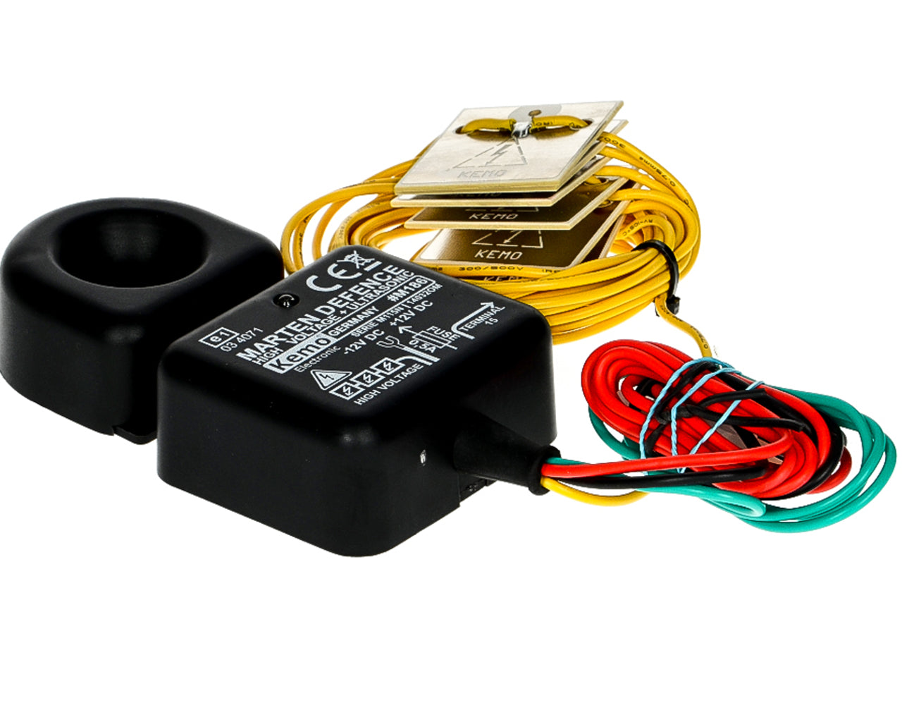 ULTRASONIC CAR REPELLENT FOR MARTENS RODENT PESTS KEMO M186 Use Against martens