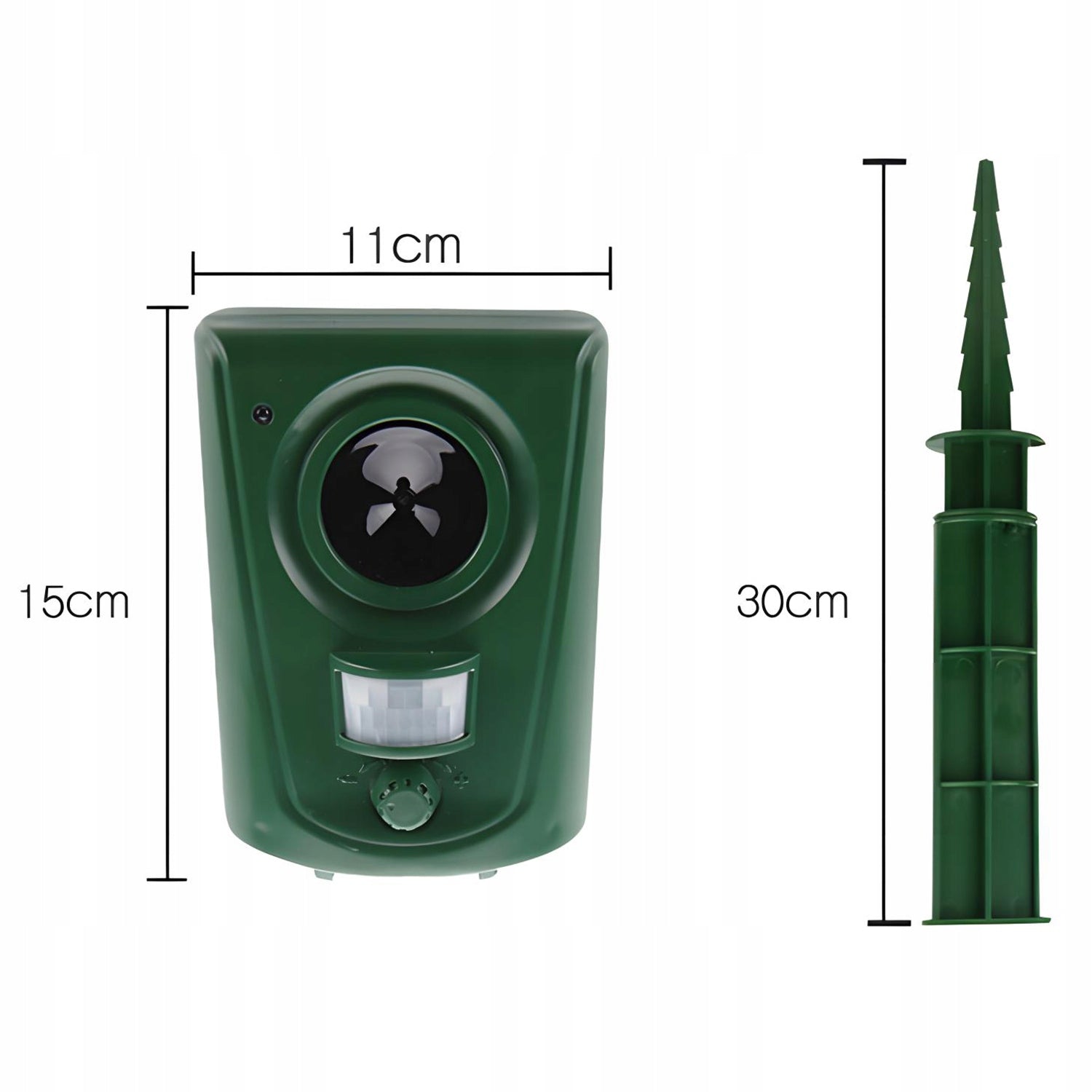 ULTRASONIC DETERRENT ANIMALS CATS WILD BIRDS motion sensor Certificates of conformity CE