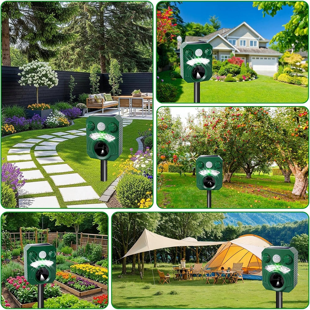 ULTRASONIC DETERRENT OF CATS KUN FOXES WILD BOAR DEER NO PEST Brand no brand