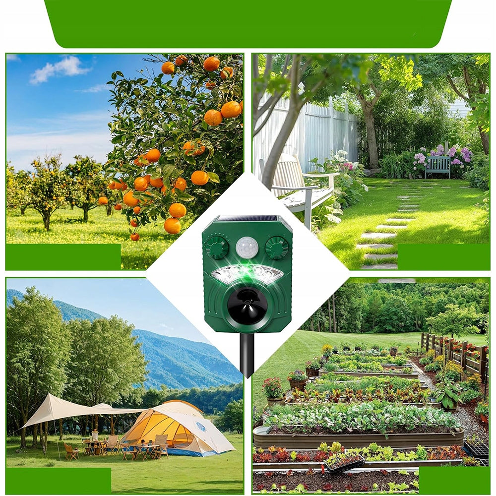 ULTRASONIC DETERRENT OF CATS KUN FOXES WILD BOAR DEER NO PEST EAN (GTIN) 6906253225976