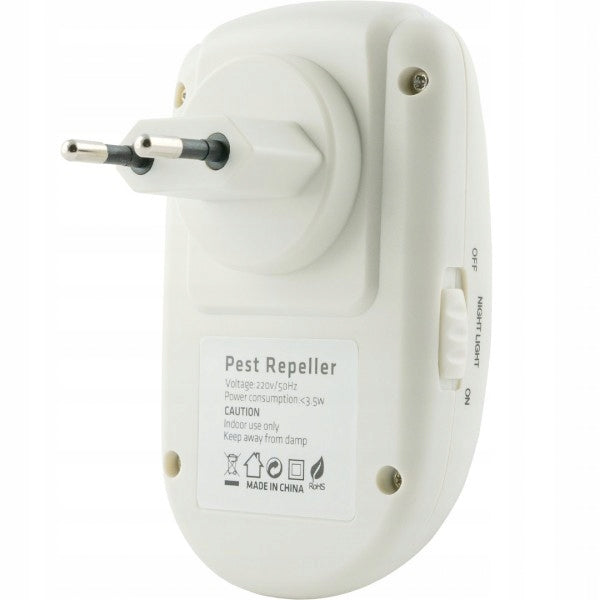 ULTRASONIC ELECTROMAGNETIC RODENT REPELLENT MOUSE MARTEN RATS Kind repellent