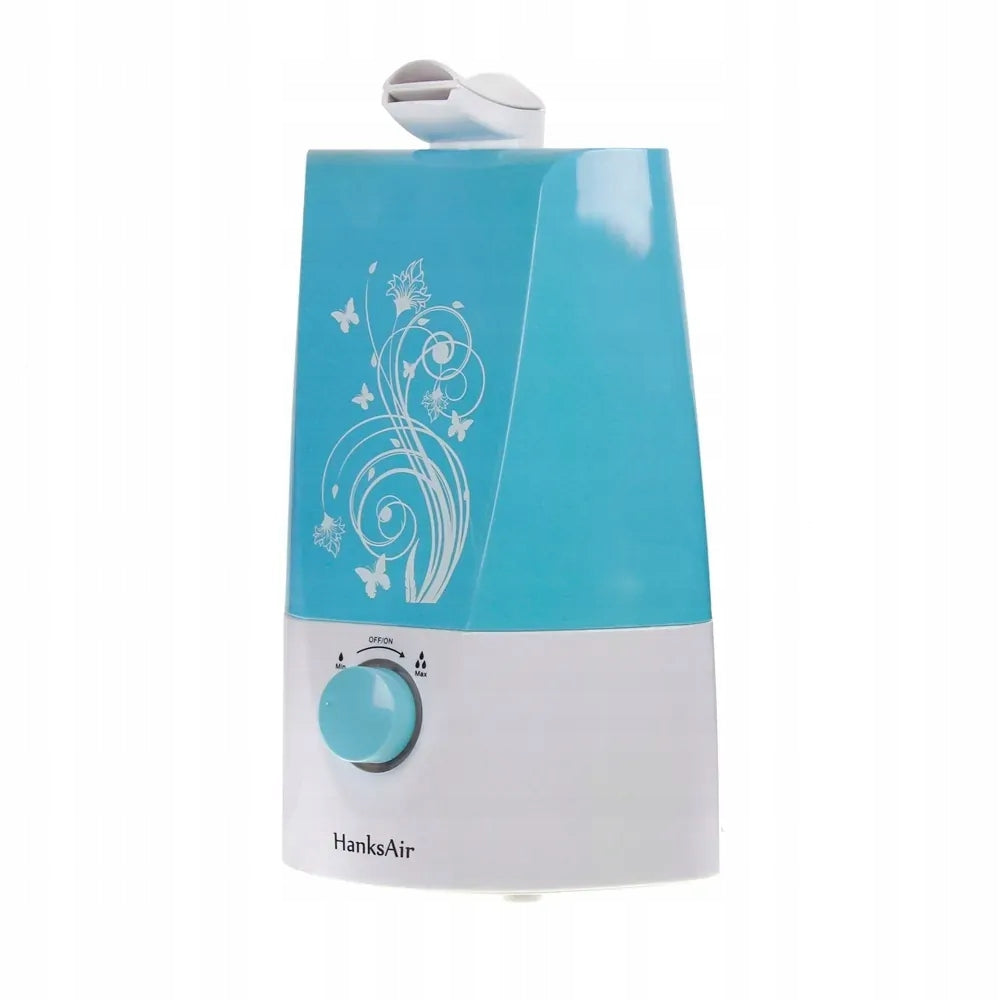 ULTRASONIC HUMIDIFIER 2,6L WITH IONIZATION FUNCTION TWO STEAM NOZZLES Brand Hanks-AIR