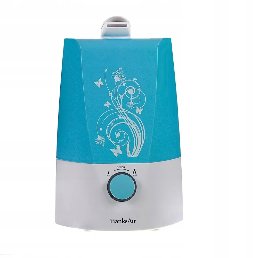 ULTRASONIC HUMIDIFIER 2,6L WITH IONIZATION FUNCTION TWO STEAM NOZZLES Dominant color blue