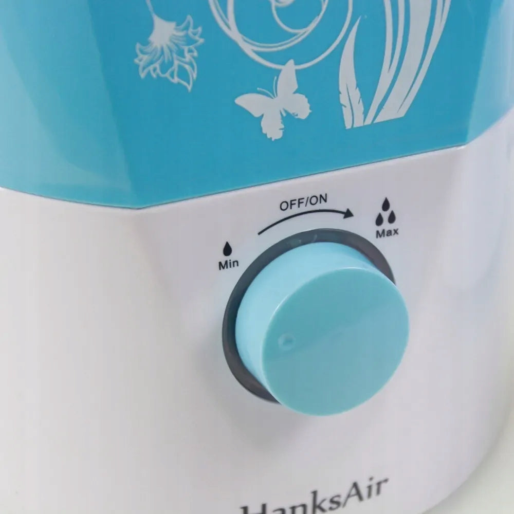 ULTRASONIC HUMIDIFIER 2,6L WITH IONIZATION FUNCTION TWO STEAM NOZZLES Performance 50 ml/h