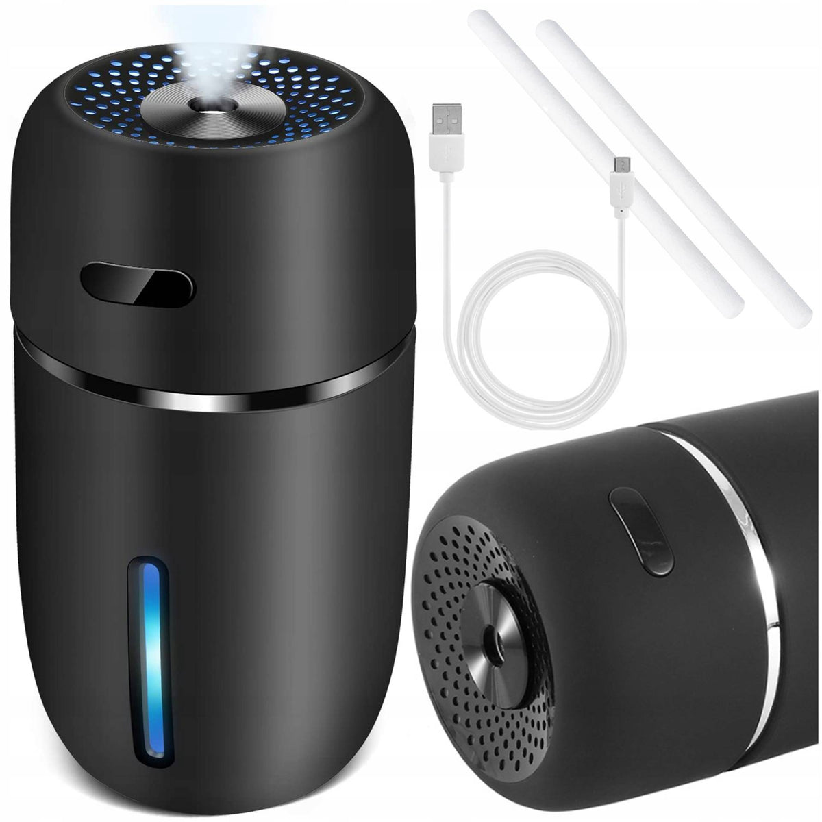 ULTRASONIC HUMIDIFIER FOR HOME CAR USB RGB Packaging status original