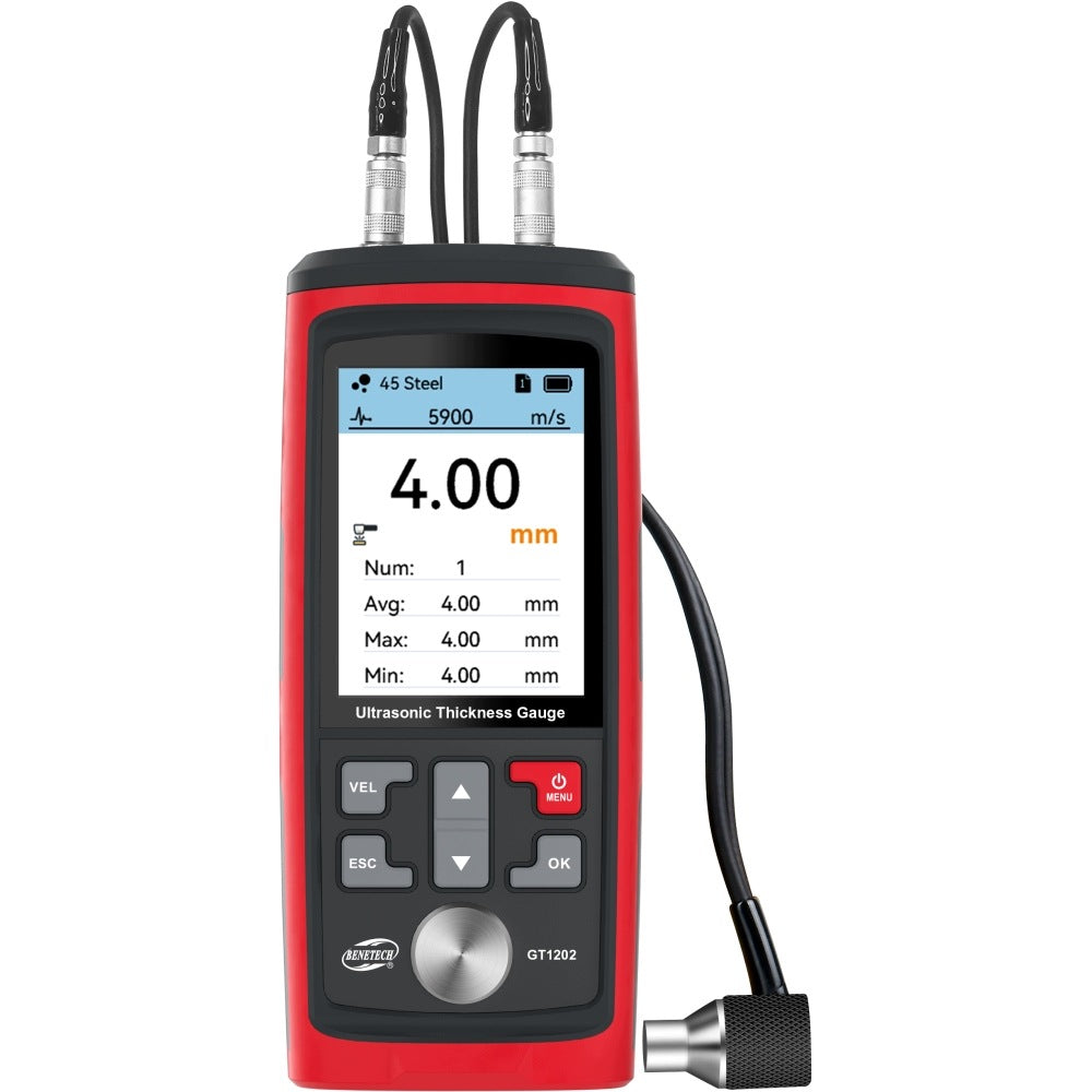 ULTRASONIC PAINT THICKNESS GAUGE COATING TESTER SOFTWARE ON PC Manufacturer code GT1202