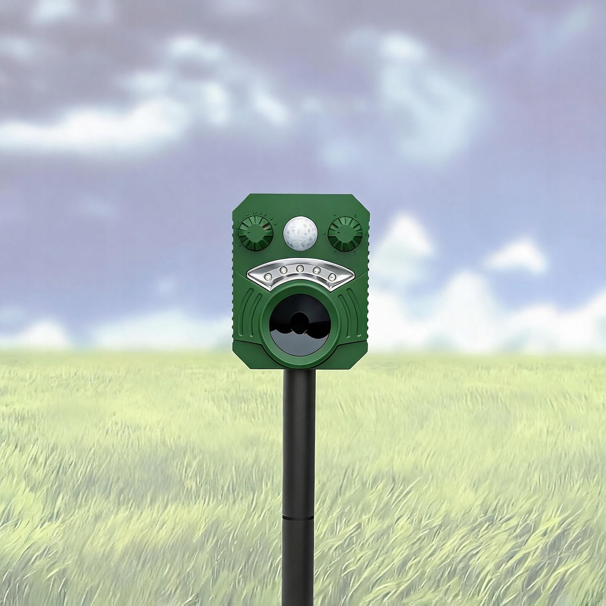 ULTRASONIC RODENT REPELLENT BIRD SOLAR PIR 110° WATERPROOF LED Manufacturer code ALV-D393X