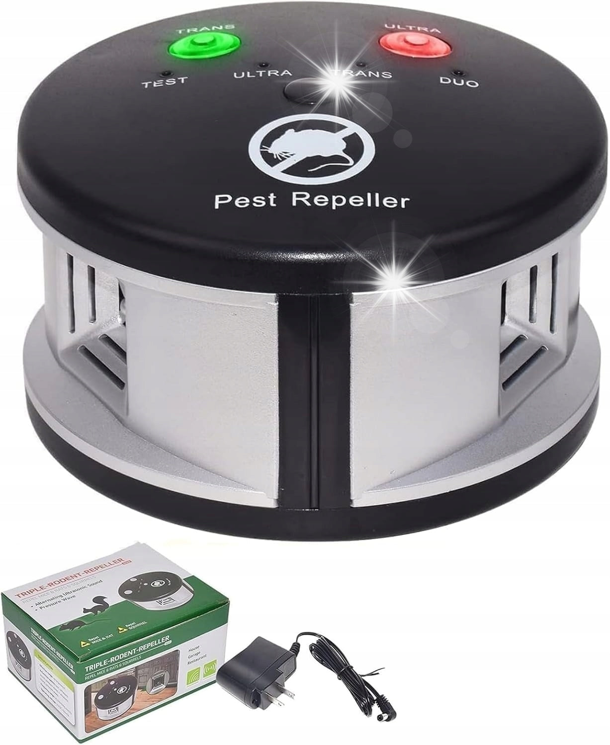 ULTRASONIC RODENT REPELLENT MICE RATS KUN UP TO 200m EINBACH