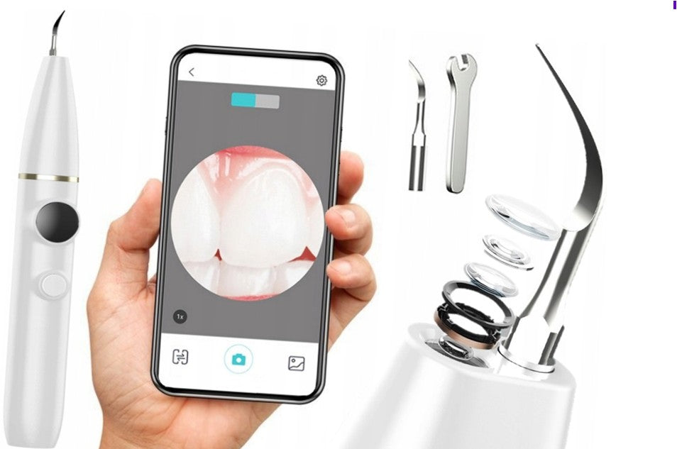 ULTRASONIC SCALER FOR REMOVING SCALE FROM TEETH safe and modern