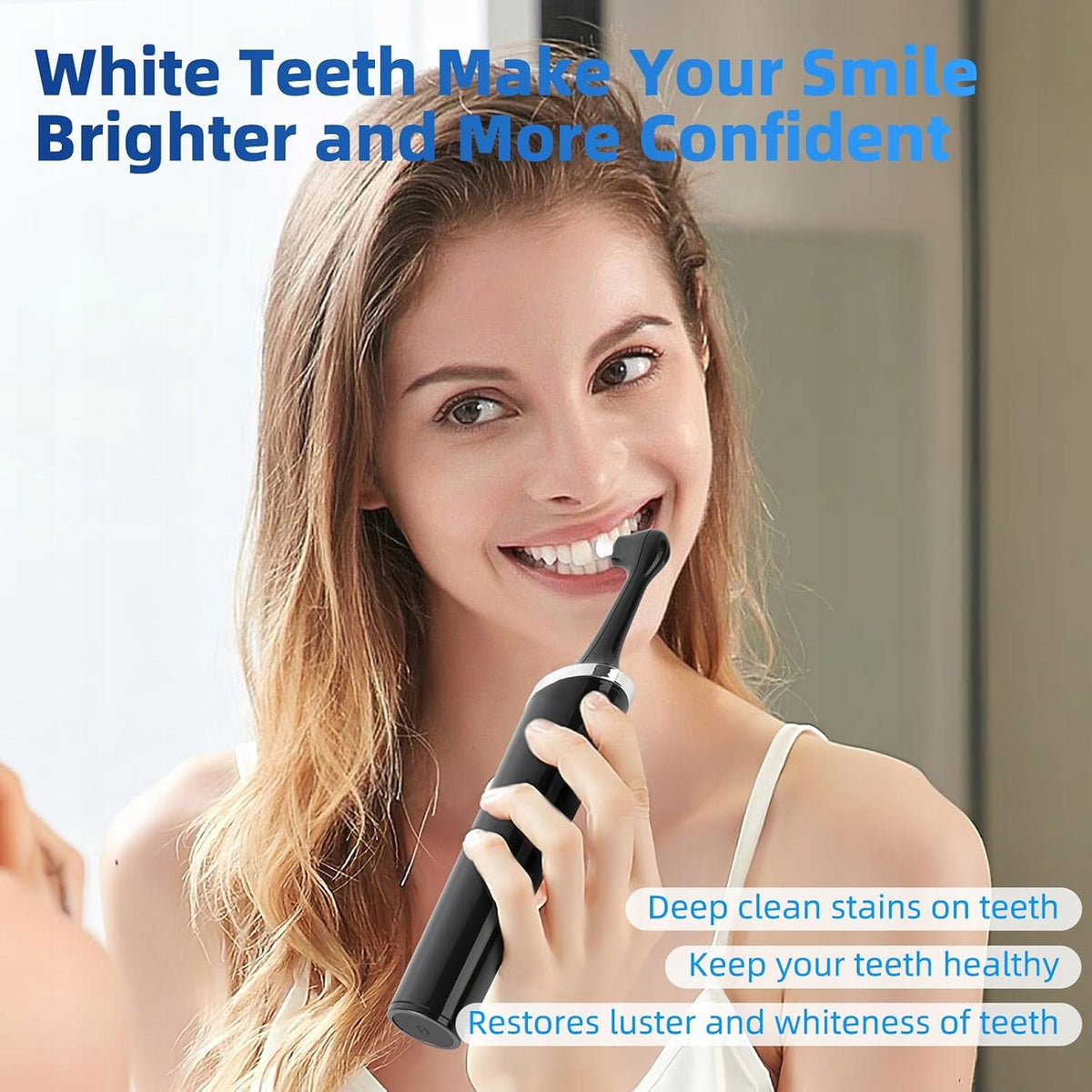 ULTRASONIC TOOTH SCALER LED Polishing Brush, 5 Modes Manufacturer code skaler dentystyczny