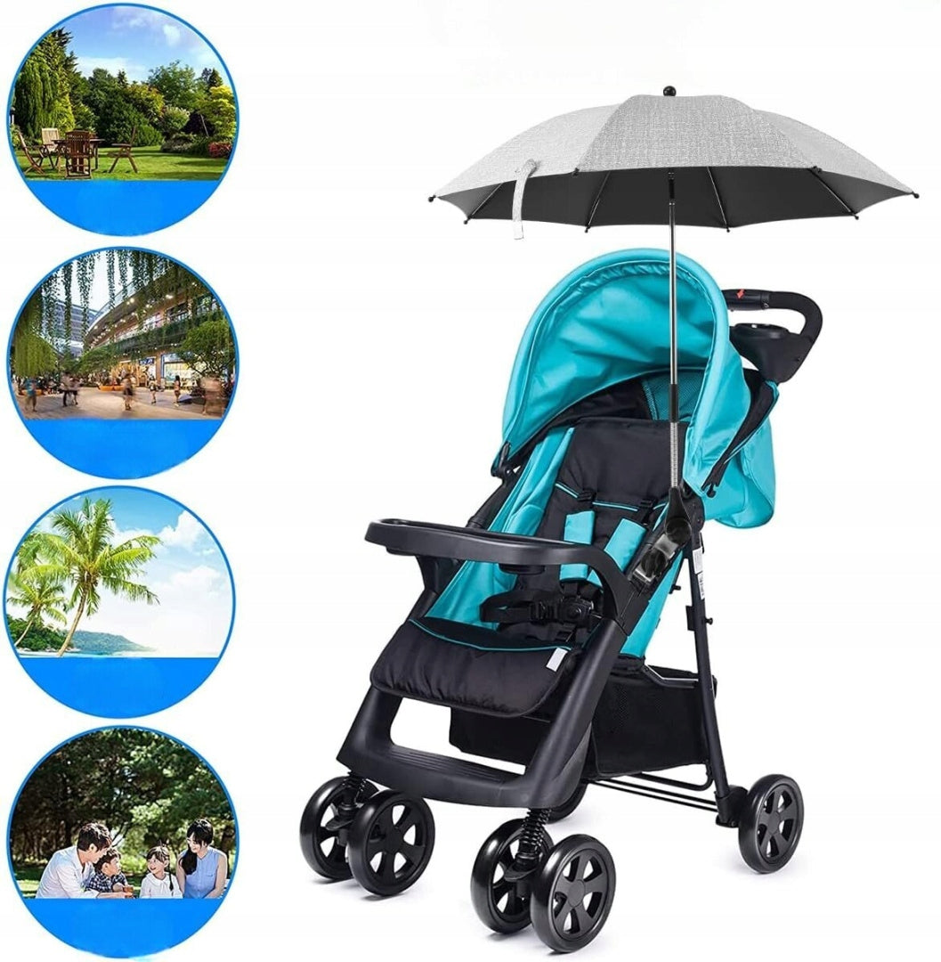UMBRELLA for a stroller, UV FILTER, SUNSCREEN, CHILDREN'S UMBRELLA Brand no brand