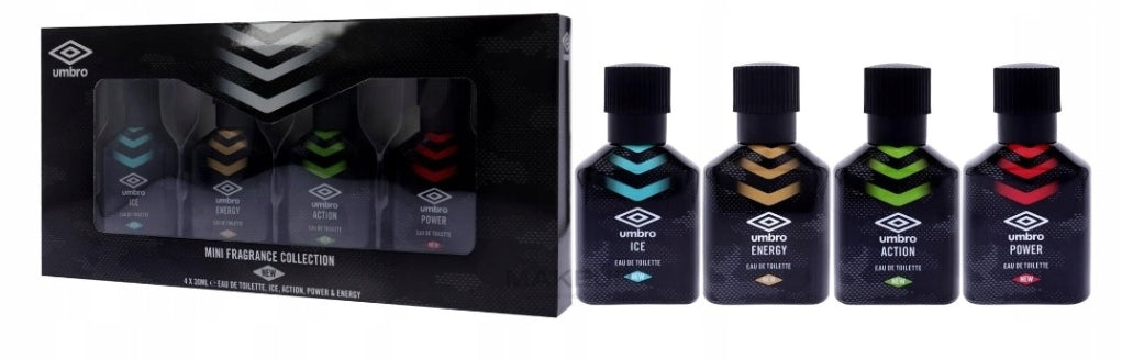 UMBRO Mini Set EDT Toilet Water Set 4 x 30 ml