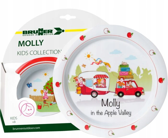 UNBREAKABLE Dishes and Cutlery Molly Kids Girl 3+ Brunner Manufacturer code BU0830078N