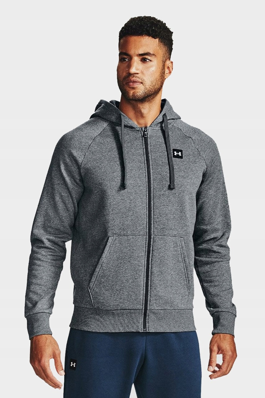 Pullover für Herren Under Armour Under Armour Rival Fleece FZ Hoodie 1357111-012, grau 