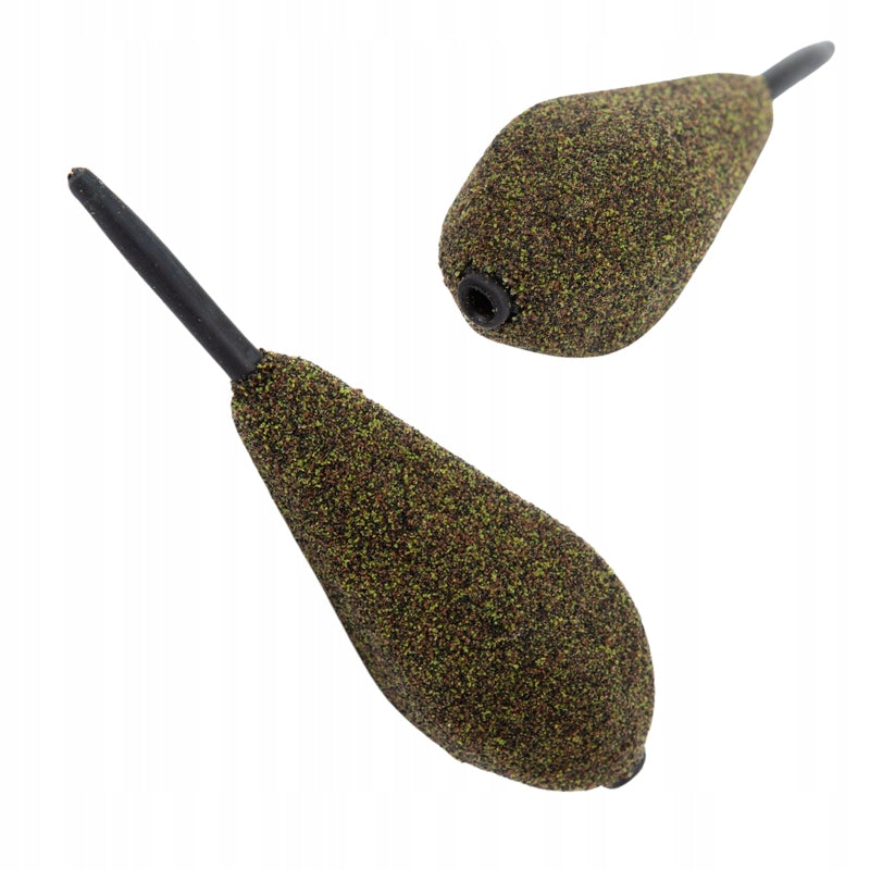 UNDERCARP CARP WEIGHT THROUGH TORPEDO GREEN 90g FISHING