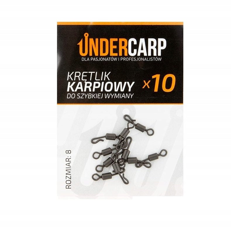 UNDERCARP Carp swivel for quick change size. 8 UC55
