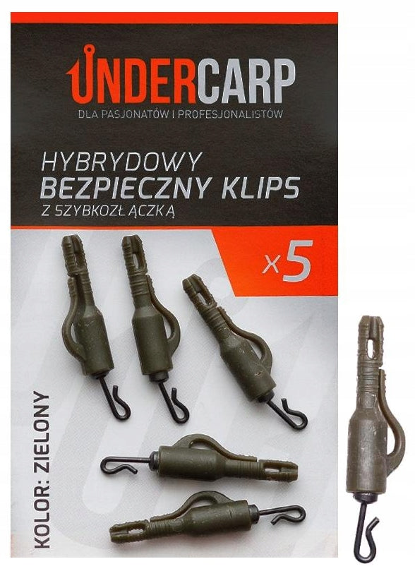 UNDERCARP Hybrid Secure Clip Green