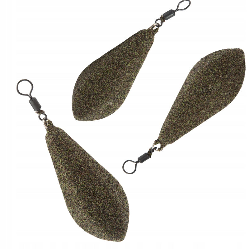 UNDERCARP TORPEDO WEIGHT WITH SWIVEL GREEN 120G CARP FISHING