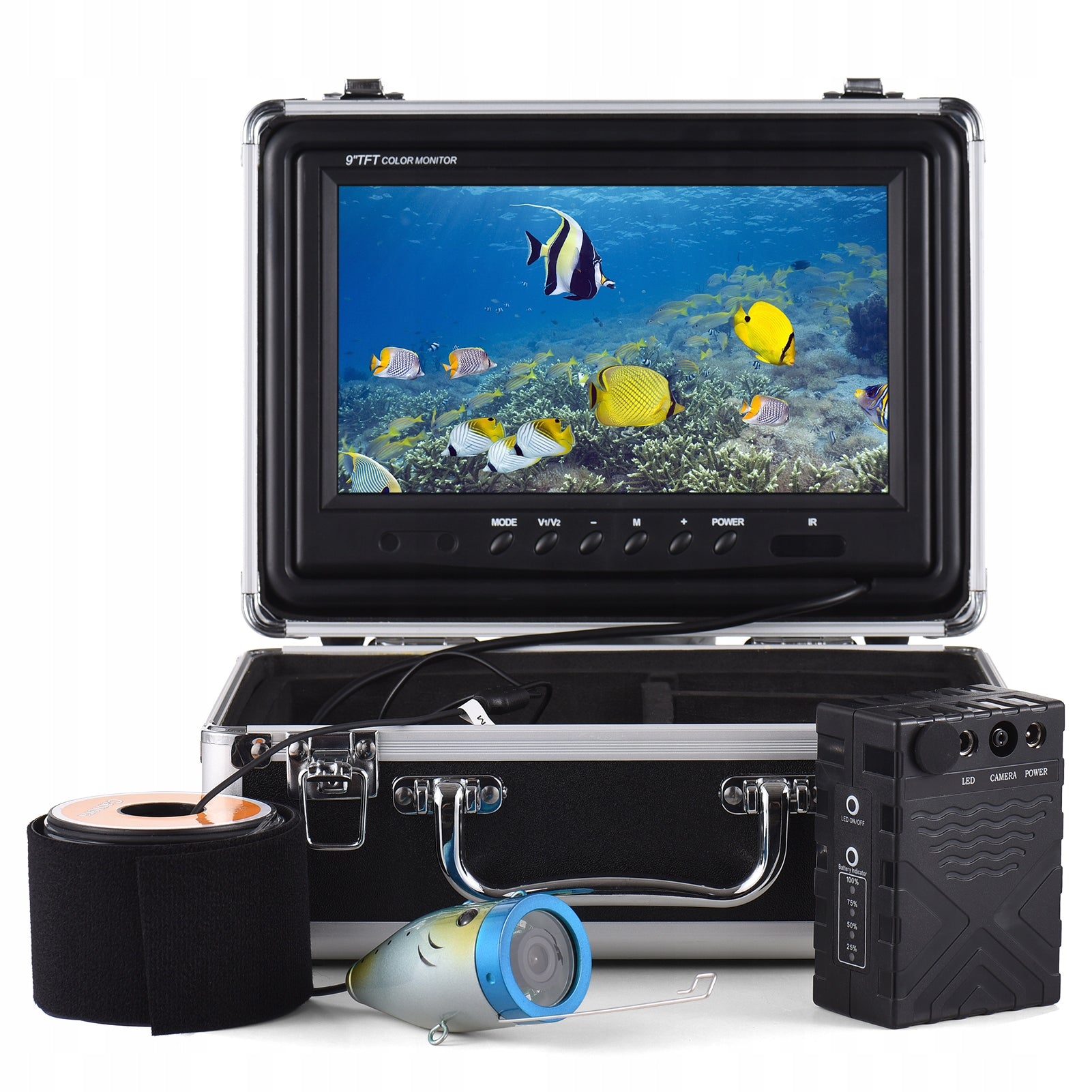 UNDERWATER FISHING CAMERA 50m 9 inches