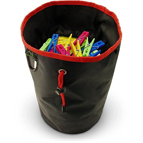 UNDERWEAR CLIP BAG WATERPROOF POLYESTER HANGING GARDEN Color black