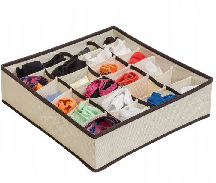 UNDERWEAR CLOSET DRAWER ORGANIZER SOCKS UNIVERSAL 24 COMPARTMENTS EAN (GTIN) 6900166516084