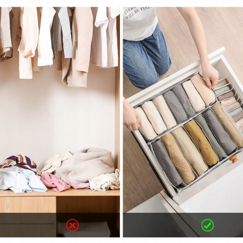 UNDERWEAR ORGANIZER PARTITION BRAS FOR CLOSET DRAWER COMPARTMENTS Length 32 cm