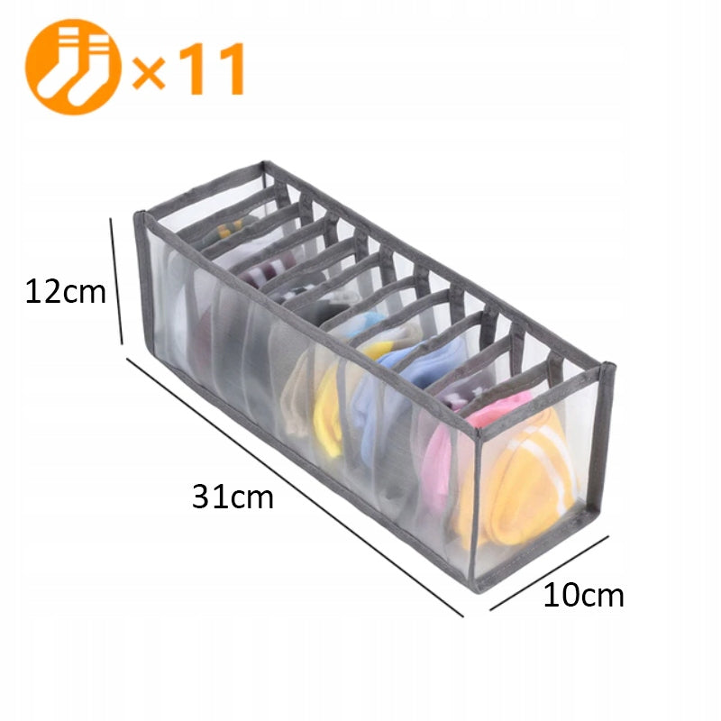 UNDERWEAR ORGANIZER PARTITION SOCKS FOR DRAWER CLOSET 11 COMPARTMENTS Brand no brand