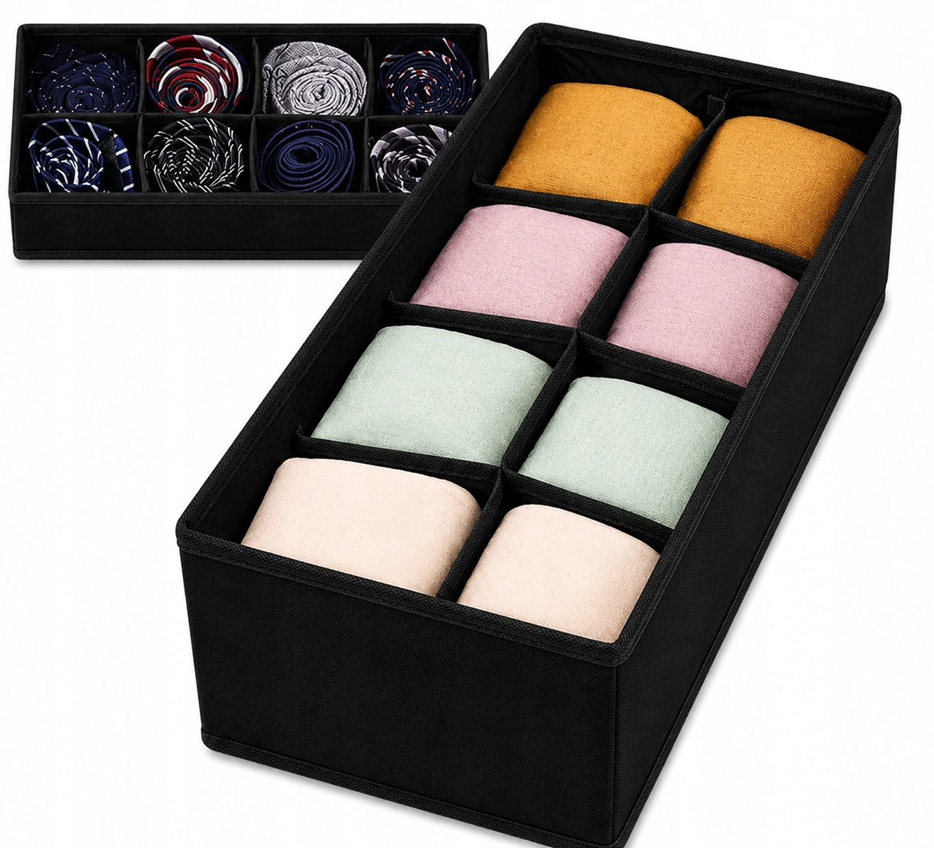 UNDERWEAR ORGANIZER SOCKS CLOTHES FOR CLOSET DRAWER SET OF 4 Manufacturer code SM-1