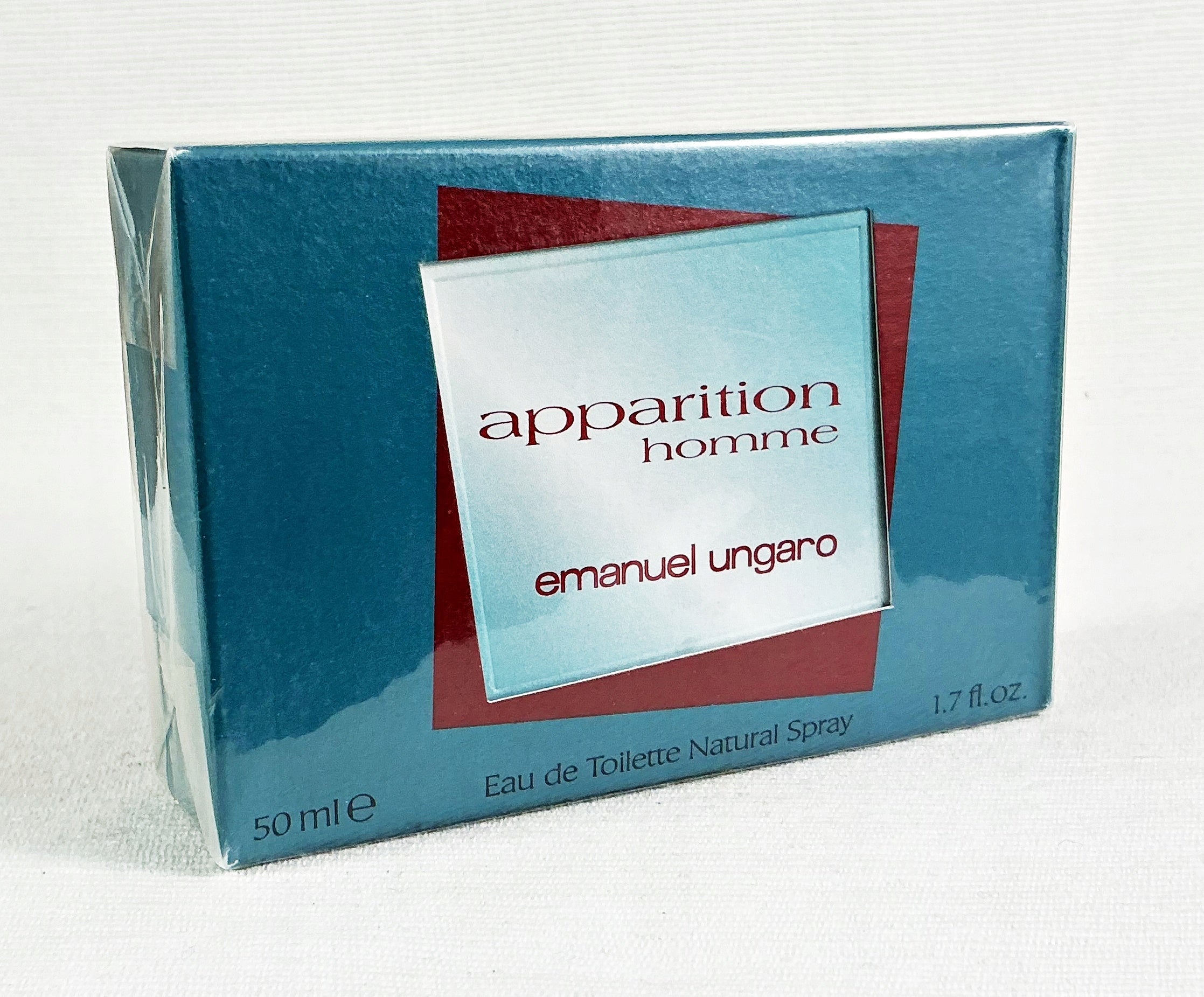 UNGARO APPARITION HOMME 50 ML EAU DE TOILETTE UNIQUE Packaging status original