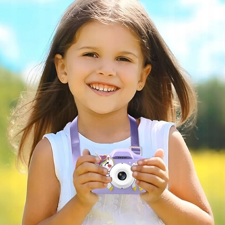 UNICORN DIGITAL CAMERA FOR CHILDREN + 32GB MICROSD CARD Manufacturer code APARAT CYFROWY FOTOGRAFICZNY JEDNOROŻEC