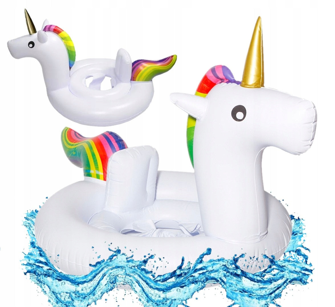 UNICORN INFLATABLE WHEEL Pontoon with Infant Seat 70cm 1-3 Years Product weight with unit packaging 0.36 kg
