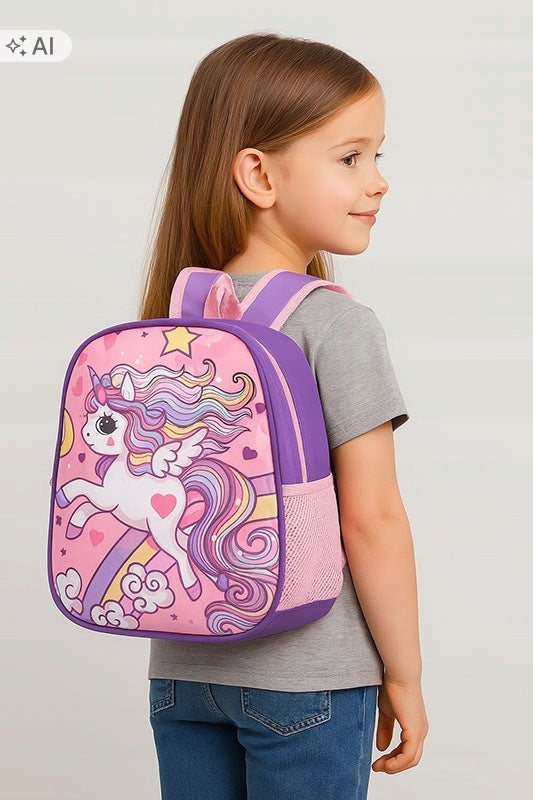 UNICORN preschool backpack for baby girl UNICORN Brand Jelly