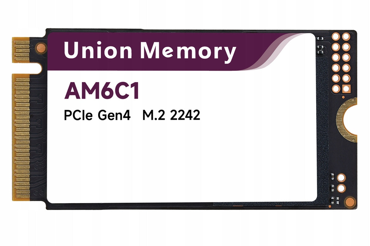UNION MEMORY AM6C1 512GB NVMe M.2 2242 PCIe 4.0 OEM SSD